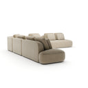 Sasso Sectional - 5-Piece L-Shape - Oatmeal by Caracole, view 2