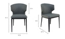 Delaney Dining Chair Grey - Set Of Two