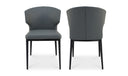 Delaney Dining Chair Grey - Set Of Two