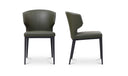 Delaney Dining Chair Dark Green-Set of Two