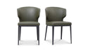 Delaney Dining Chair Dark Green-Set of Two