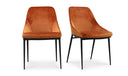 SEDONA DINING CHAIR AMBER-SET OF TWO