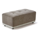 Ekron - Modern Brown & Beige Fabric Modular Sectional Sofa