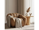 Ekwok - Modern Tan Leather Chair