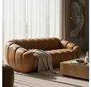 Ekwok - Modern Tan Leather Chair