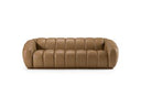 Ekwok - Modern Tan Leather Sofa