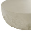 Elgon - Modern Grey Concrete Round Coffee Table, view 4