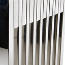 Elise Modern White Leatherette Dining Chair