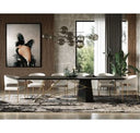 Elmira - Glam Black Ash + Gradient Stainless Steel Buffet