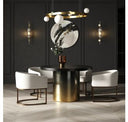 Elmira - Glam Black Ash + Gradient Stainless Steel Buffet
