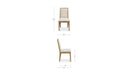 Adrian Dining Chair Beige - Set Of Two