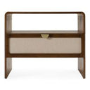 Emilio - Modern Walnut Mirror