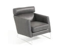 Emory - Modern Black Leather Chair