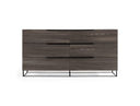 Enzo Italian Modern Grey Oak Dresser