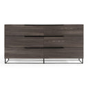 Enzo Italian Modern Grey Oak Dresser