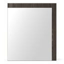 Enzo Italian Modern Grey Oak Mirror
