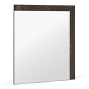 Enzo Italian Modern Grey Oak Mirror