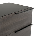 Enzo Italian Modern Grey Oak Chest