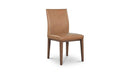 Frankie Dining Chair Tan Leather-Set Of Two