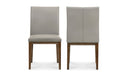 FRANKIE DINING CHAIR GREY-SET OF TWO
