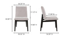 Charlie Dining Chair Beige– Set Of Two