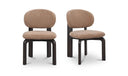 Sami Dining Chair Brown Set Of Two