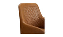 Cantata Dining Chair Tawny Vegan Leather - Set Of Two