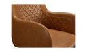 Cantata Dining Chair Tawny Vegan Leather - Set Of Two