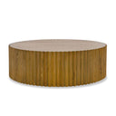 Espana - Modern Walnut Round Coffee Table