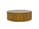 Espana - Modern Walnut Round Coffee Table