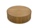 Espana - Modern Walnut Round Coffee Table