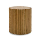 Espana - Modern Walnut Round Coffee Table