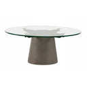 Harvest - Modern Grey Full Leather Chair