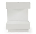 Esso - Contemporary Walnut Tall Nightstand