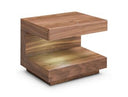 Esso Modern White Glossy Nightstand