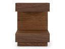Esso - Contemporary Walnut Tall Nightstand