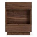 Esso - Contemporary Walnut Tall Nightstand