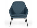 Fulton - Modern Beige Lounge Chair & Ottoman
