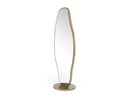 Esteem - Modern Antique Brass Freestanding Mirror