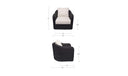 Bodhi Outdoor Swivel Accent Chair Charcoal