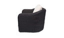 Bodhi Outdoor Swivel Accent Chair Charcoal