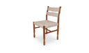Raf Outdoor Dining Chair Natural - Set Of Two