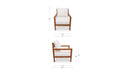Raf Outdoor Accent Chair Natural