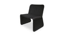 Ella Outdoor Accent Chair Charcoal