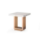 Kingsley Modern Marble & Rosegold Coffee Table