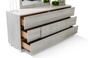 Ethan Italian Modern Grey Dresser