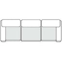Everest - Modern Brown Leather Modular Sectional Sofa