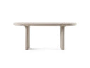 Evermore Modern Grey Faux Cement Coffee Table