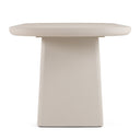 Evermore Modern Grey Faux Cement Coffee Table