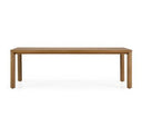 Evora + Sintra - Outdoor Eucalyptus + Grey Olefin 9-Piece Dining Set